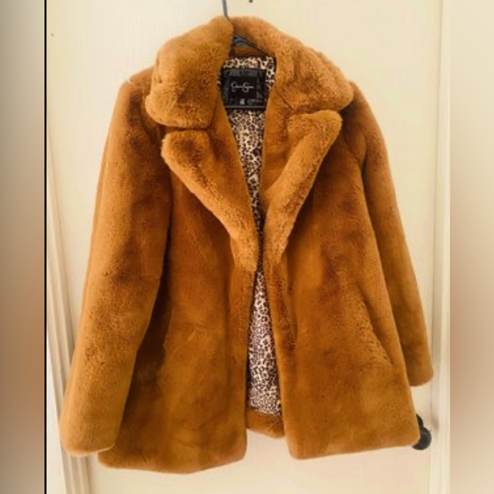 Jessica Simpson Faux Fur Coat